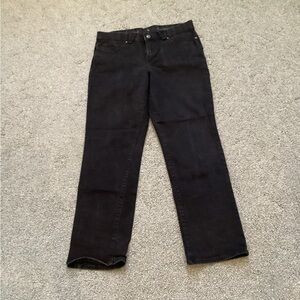 Women's Gloria Vanderbilt Black Straight Leg Jeans